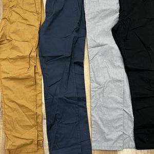 4 pairs of new men’s pants.